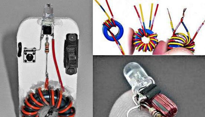 Собствен ремонт и модернизация на LED фенери Lentel, Foton, Smartbuy Colorado и RED Схеми, блокиращи генератора за фенера